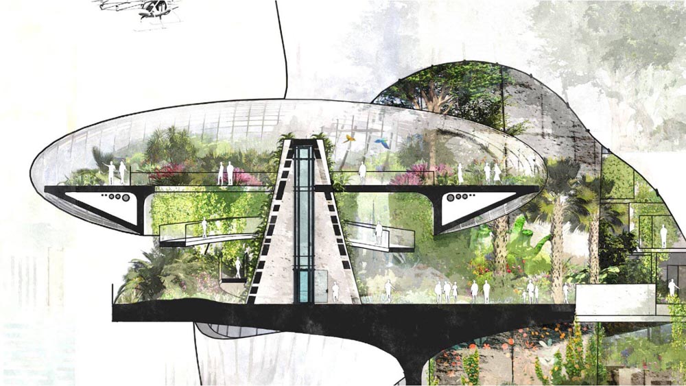 AERA: Vertical Resort Concept by OBMI