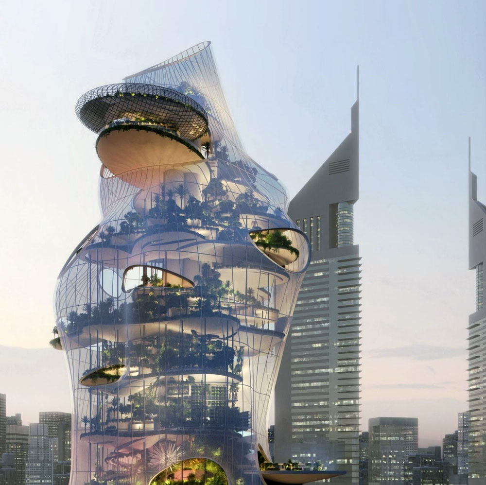 AERA: Vertical Resort Concept by OBMI