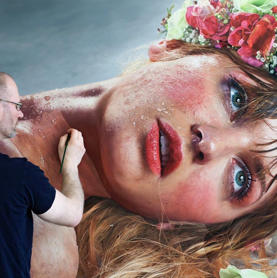 Striking Hyper-Realistic Portraits by Philipp Weber