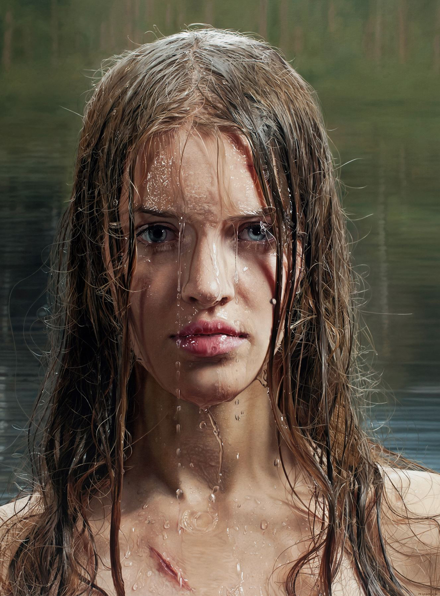 Striking Hyper-Realistic Portraits by Philipp Weber