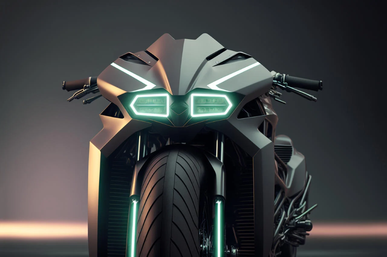 Tesla Cyberbike Concept  Designed Entirely by Artificial Intelligence