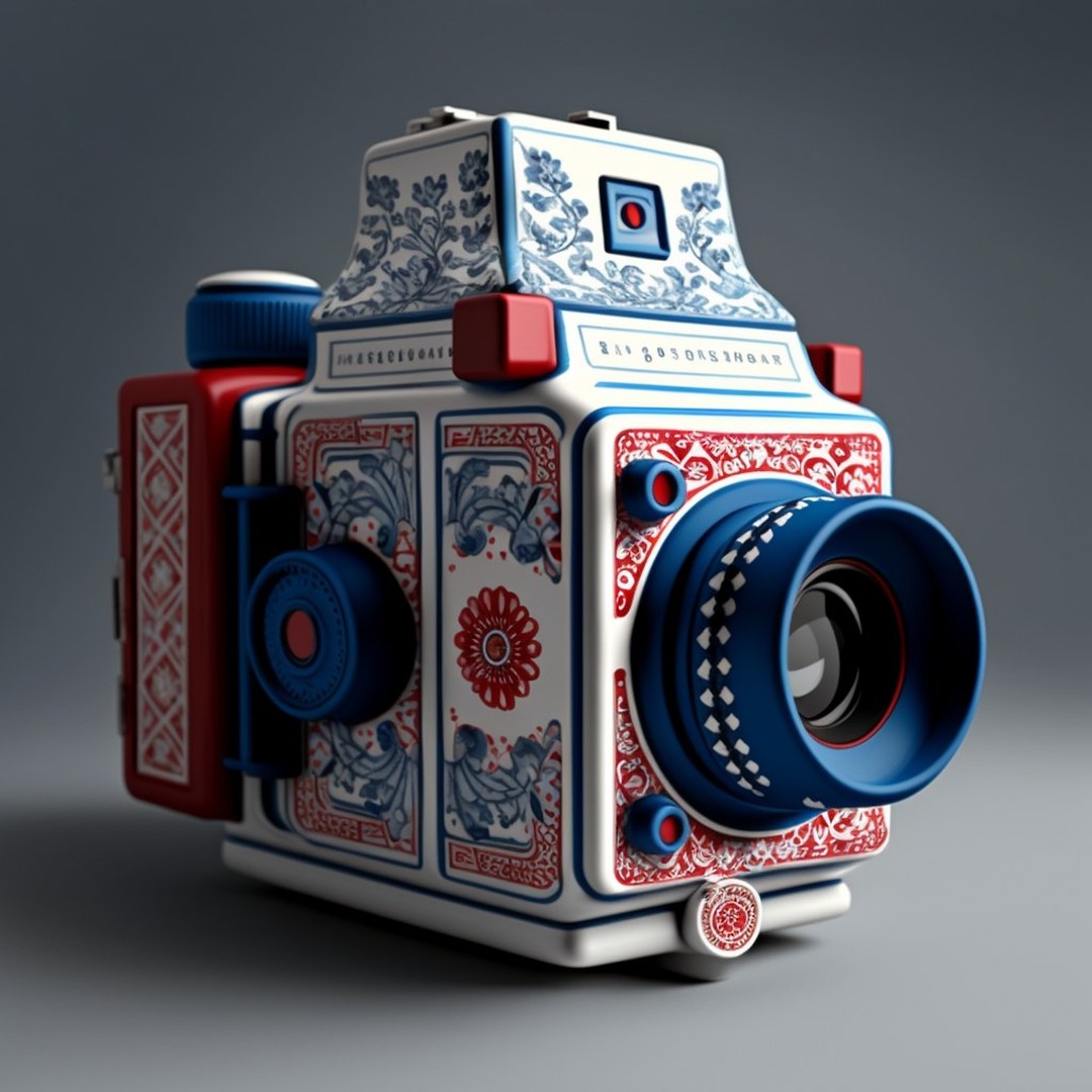Mathieu Stern's AI-Generated Porcelain Cameras