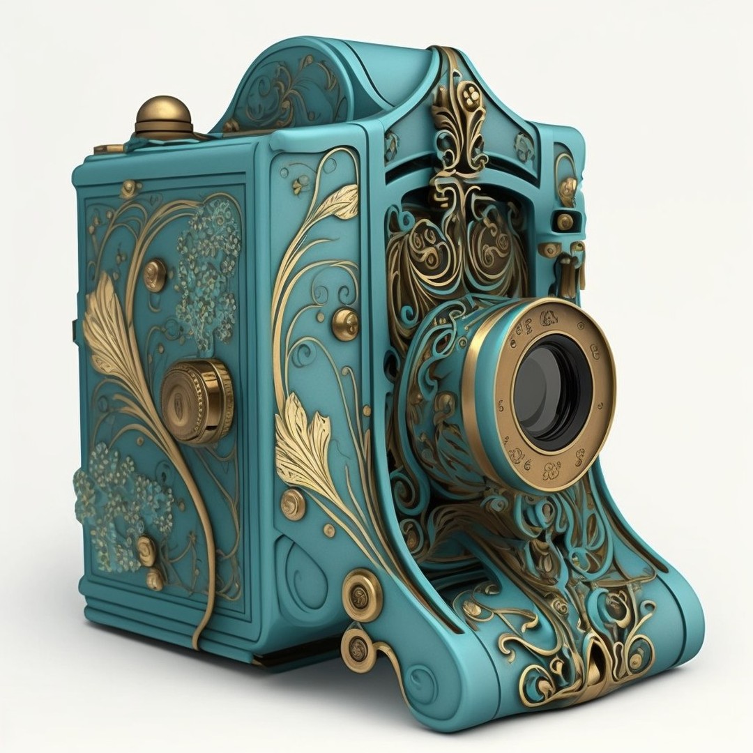 Mathieu Stern's AI-Generated Porcelain Cameras