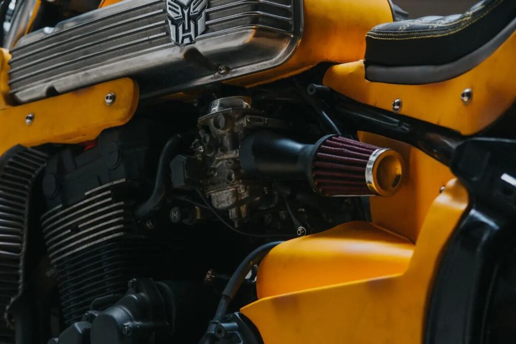 RH Customs Bumblebee Sepeda Motor Honda X4 