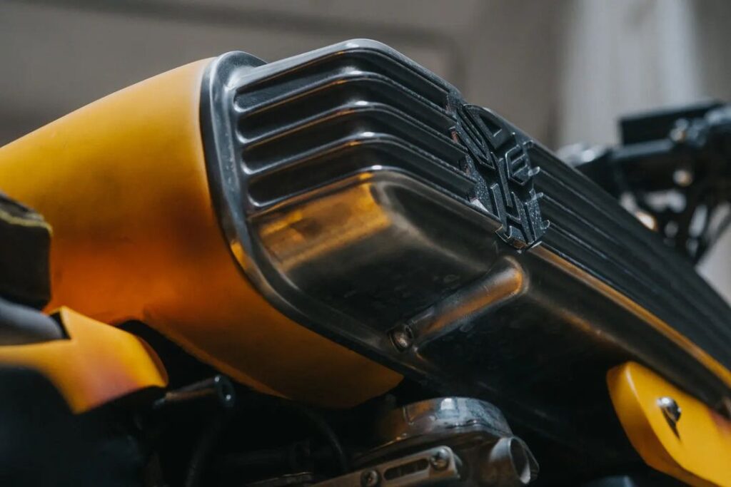 RH Customs Bumblebee Honda X4 Motorcycle 