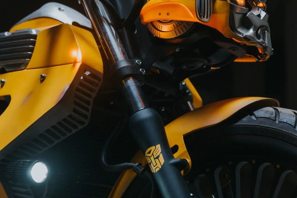 RH Customs Bumblebee Honda X4 Motorcycle 