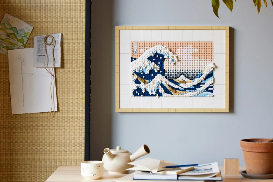 LEGO Art Hokusai - Gelombang Besar Kanagawa
