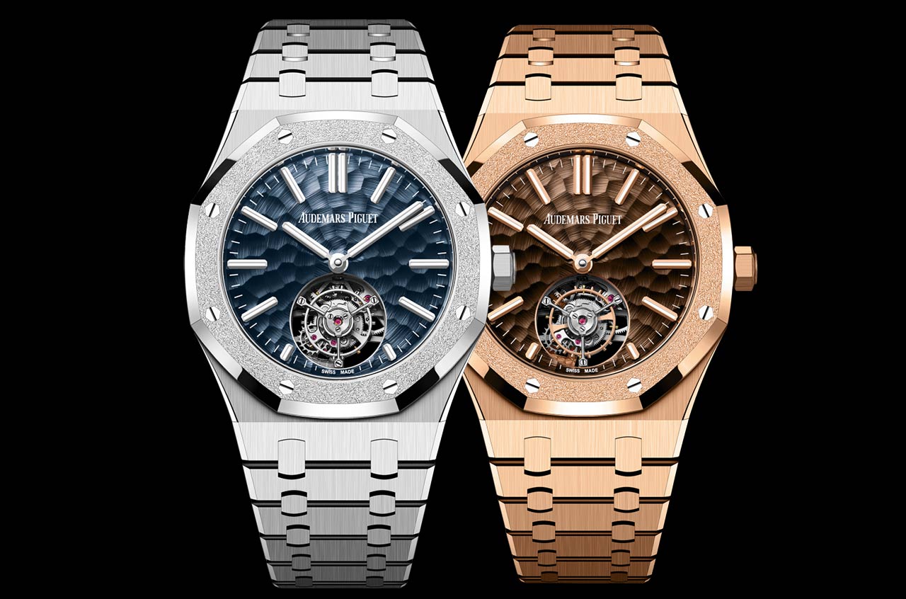 Audemars Piguet Royal Oak Dimpled Dial Watch