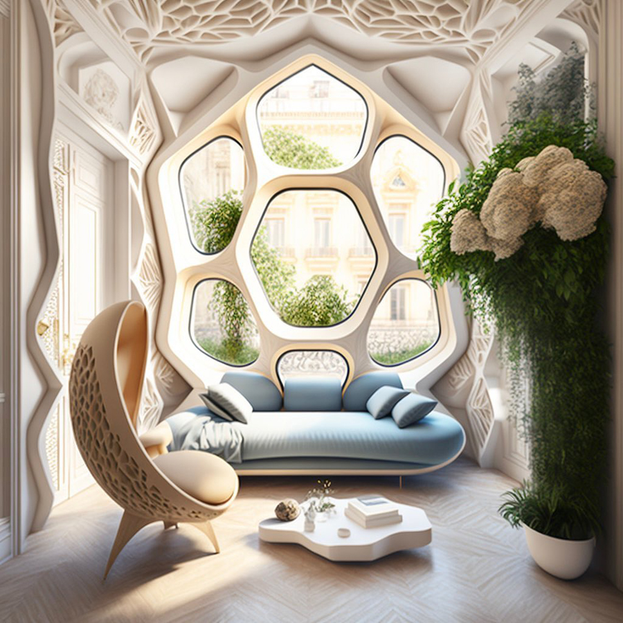 Futuristic, Bio-Inspired Paris by AI and Vincent Callebaut