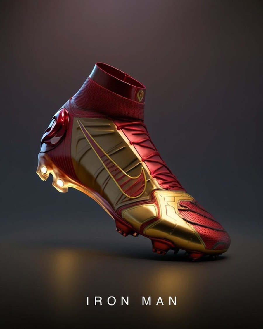 MARVEL x Nike Sneakers Concept Generated by MidJourney 