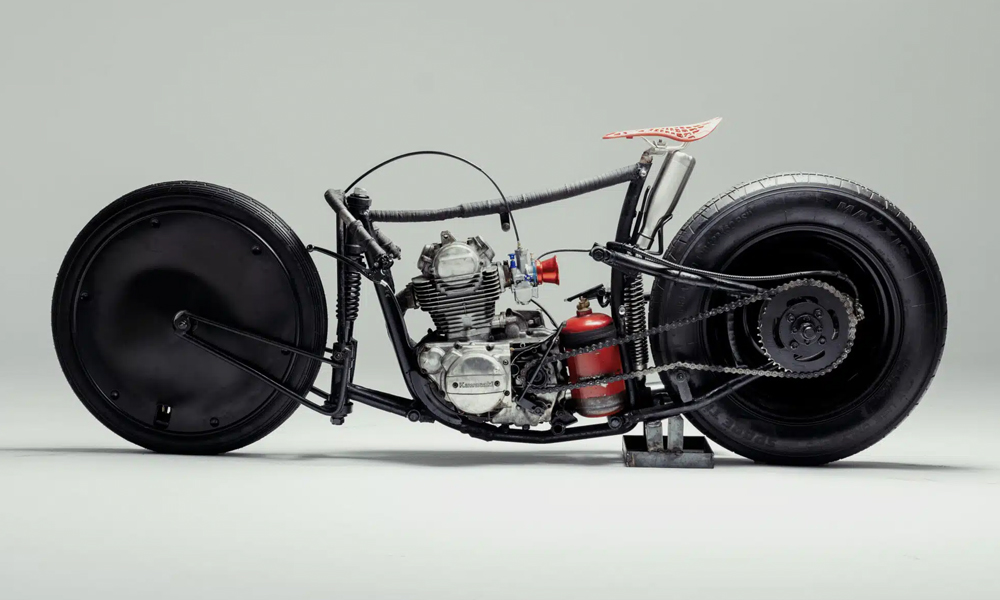 Pembalap Sprint Kawasaki KZ250 
