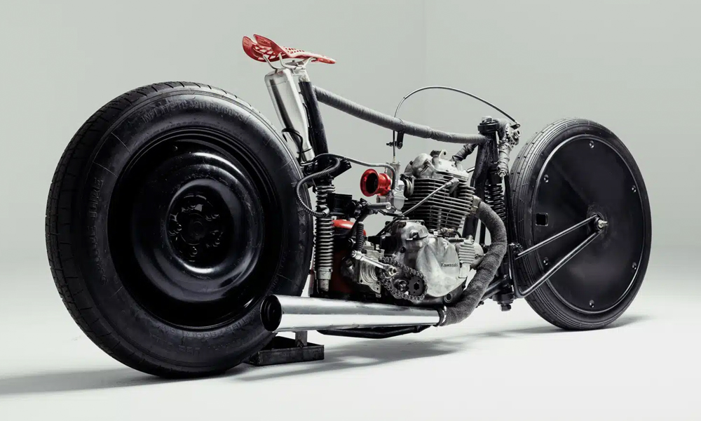Pembalap Sprint Kawasaki KZ250 