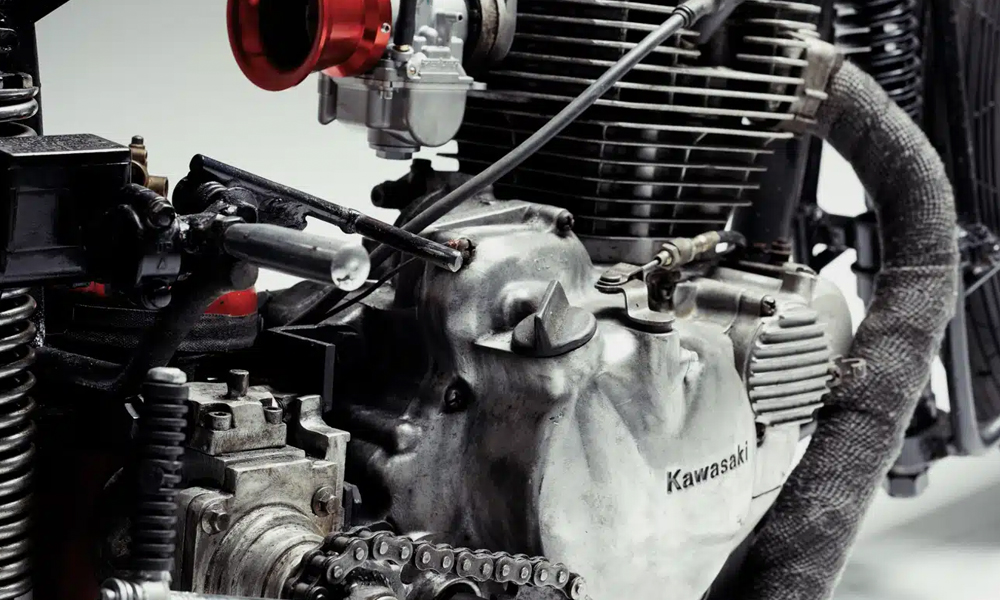 Pembalap Sprint Kawasaki KZ250 