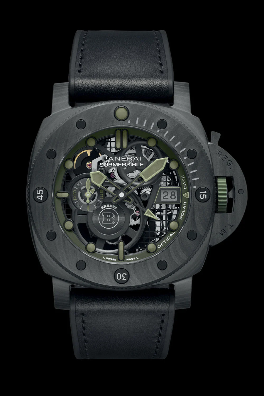 Panerai Submersible S Brabus Verde Militare