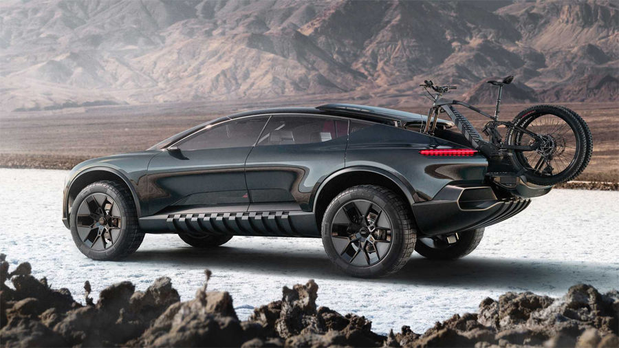 Konsep All-electric Audi Activesphere Off-Road Coupe