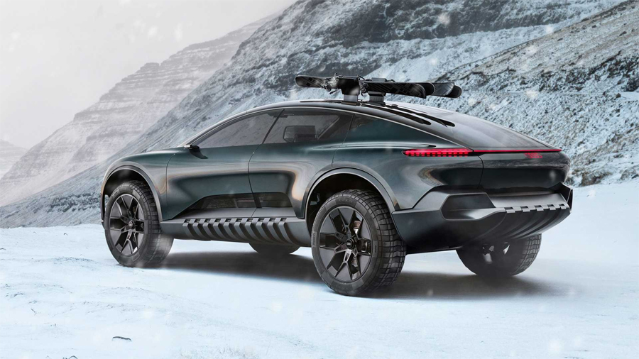 Konsep All-electric Audi Activesphere Off-Road Coupe