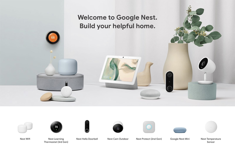 Nest Home Security Products
