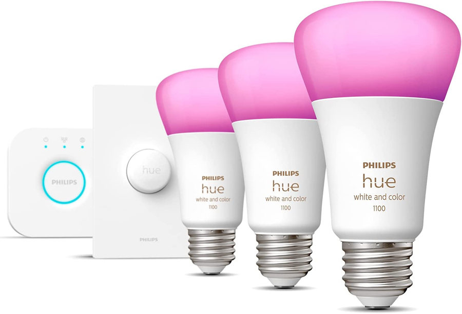 Philips Hue White and Color A19 Ambiance