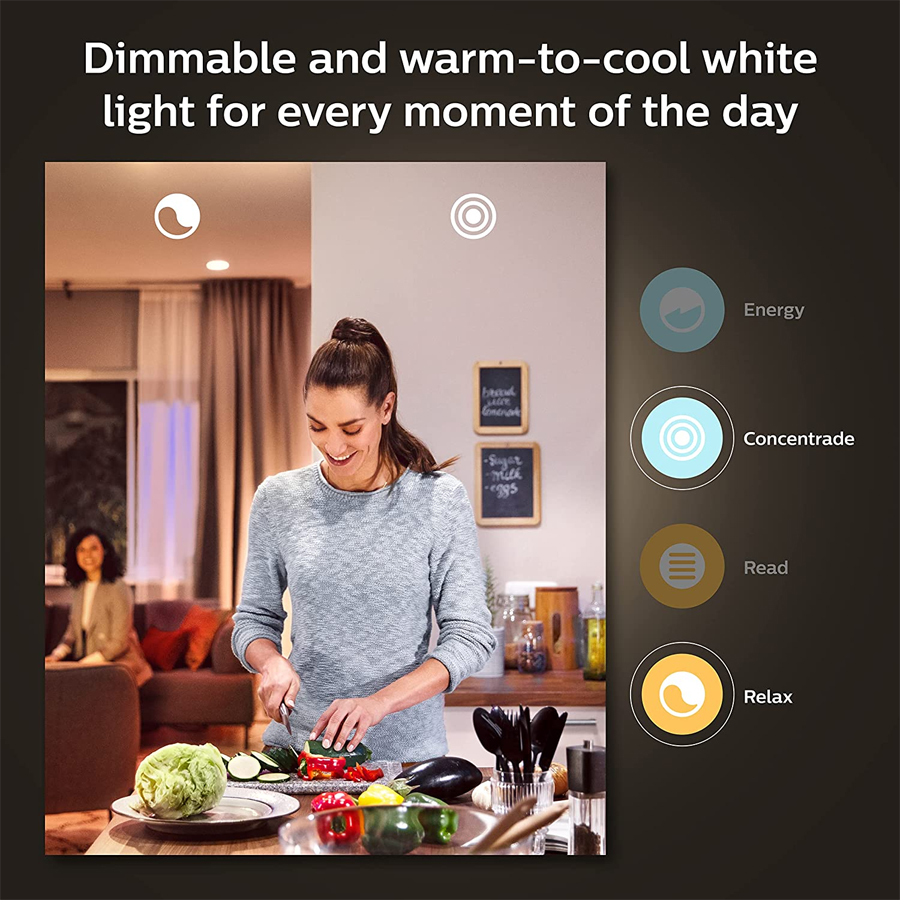 Philips Hue White and Color A19 Ambiance