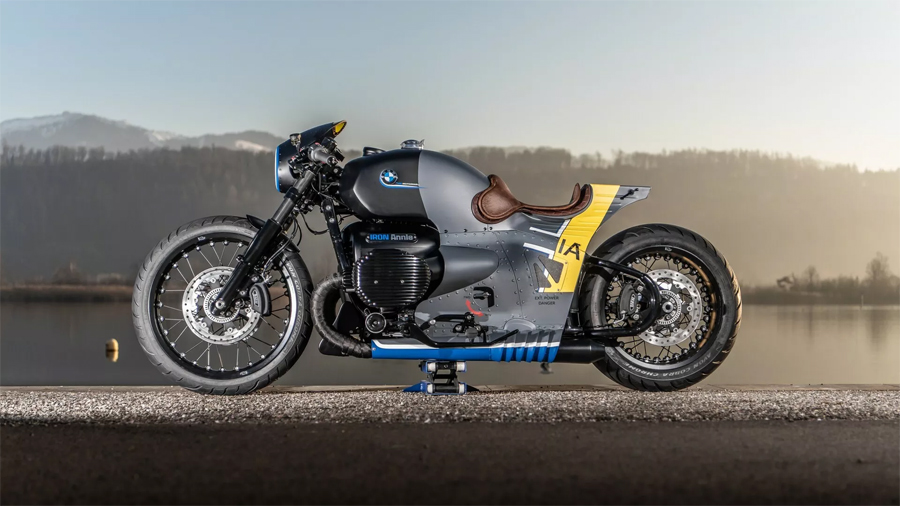 Aircraft-Inspired Custom BMW R18 Iron Annie