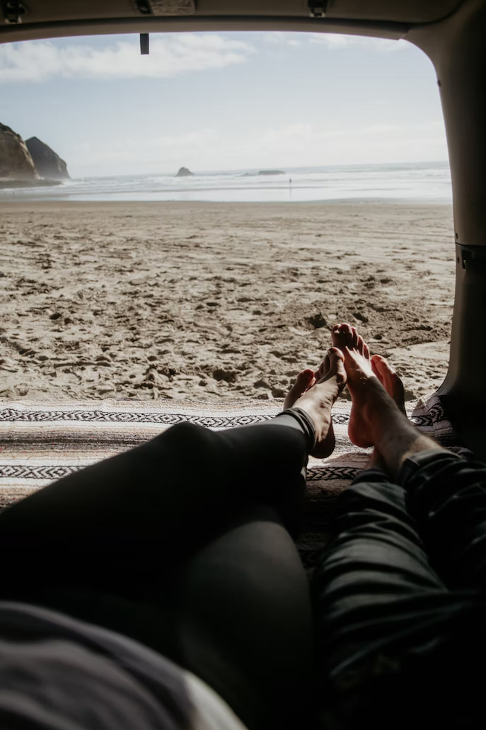 couple photos on the beach