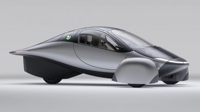Aptera Motors Unveils Solar-powered Three-wheeled Vehicle