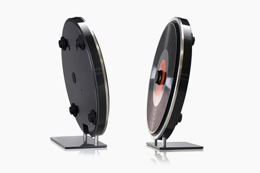 Stunning Black Wheel Turntable by Miniot