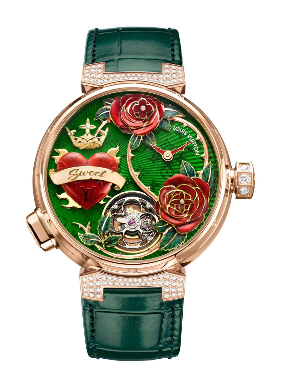 Louis Vuitton Tambour Fiery Heart