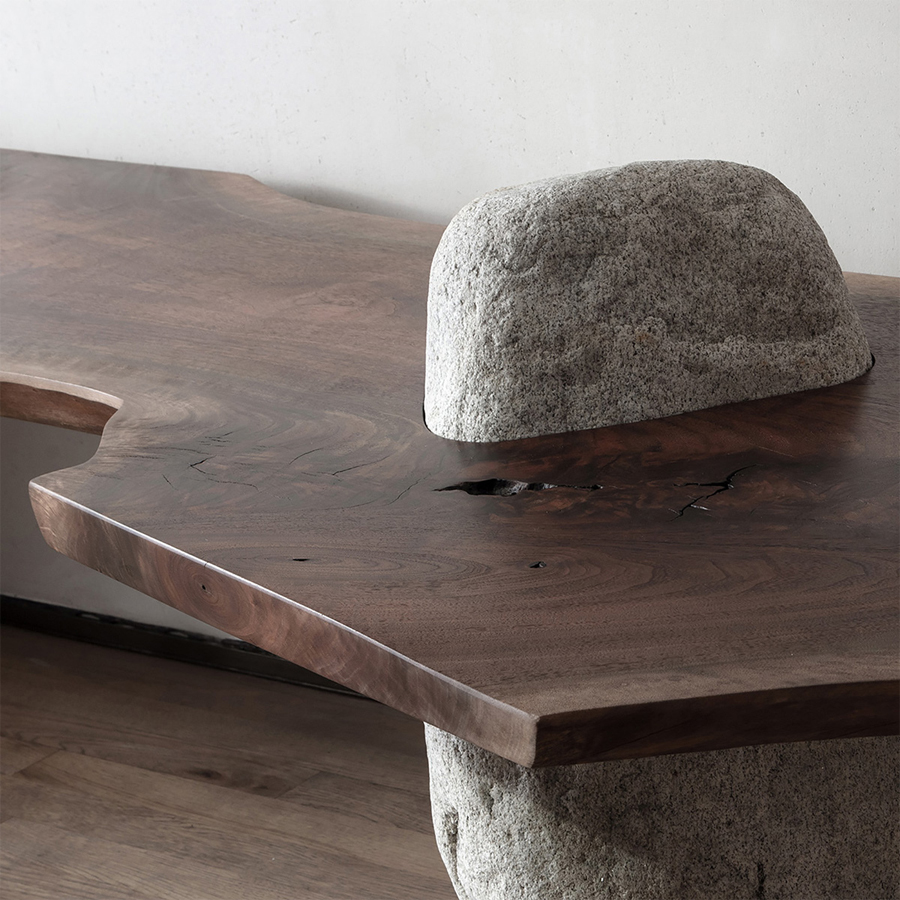 The Wabi-Sabi Philosophy Based Ethan Stebbins' Art Furniture