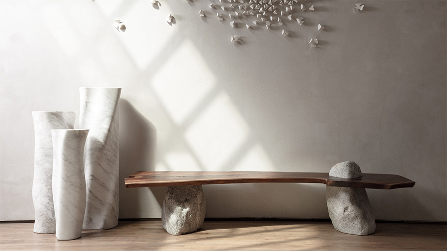 The Wabi-Sabi Philosophy Based Ethan Stebbins' Art Furniture