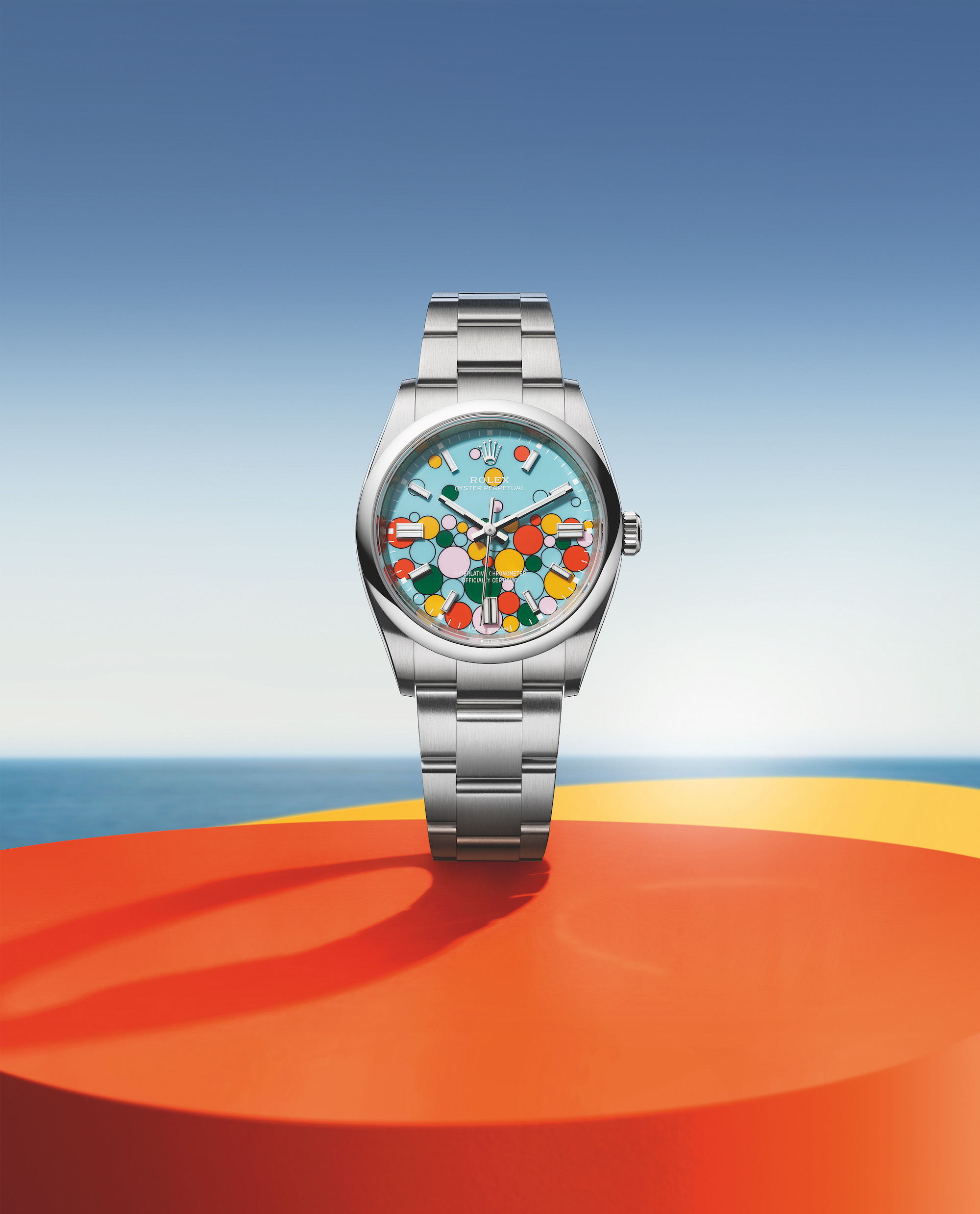 Colorful Rolex Oyster Perpetual Celebration