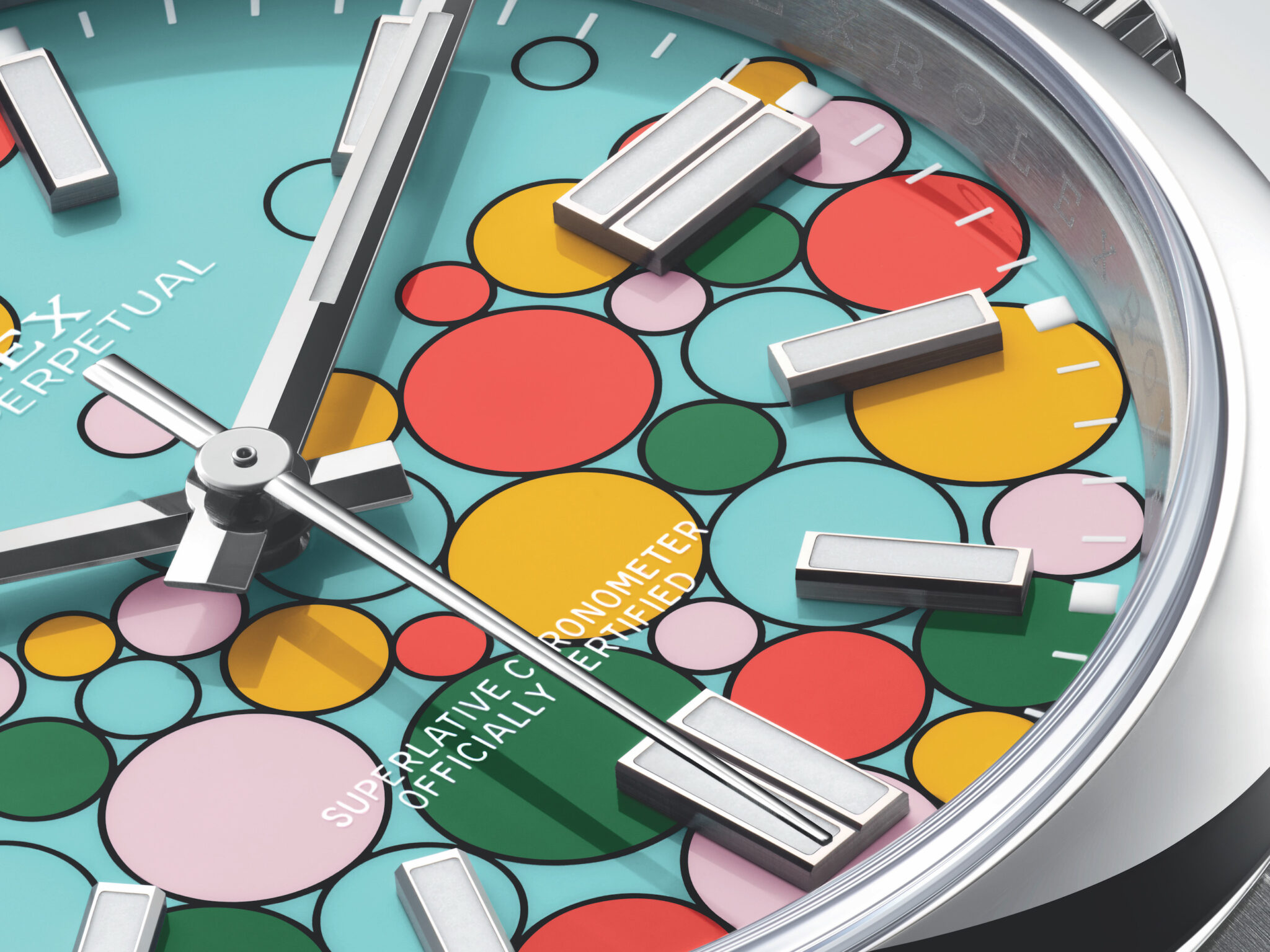 Colorful Rolex Oyster Perpetual Celebration