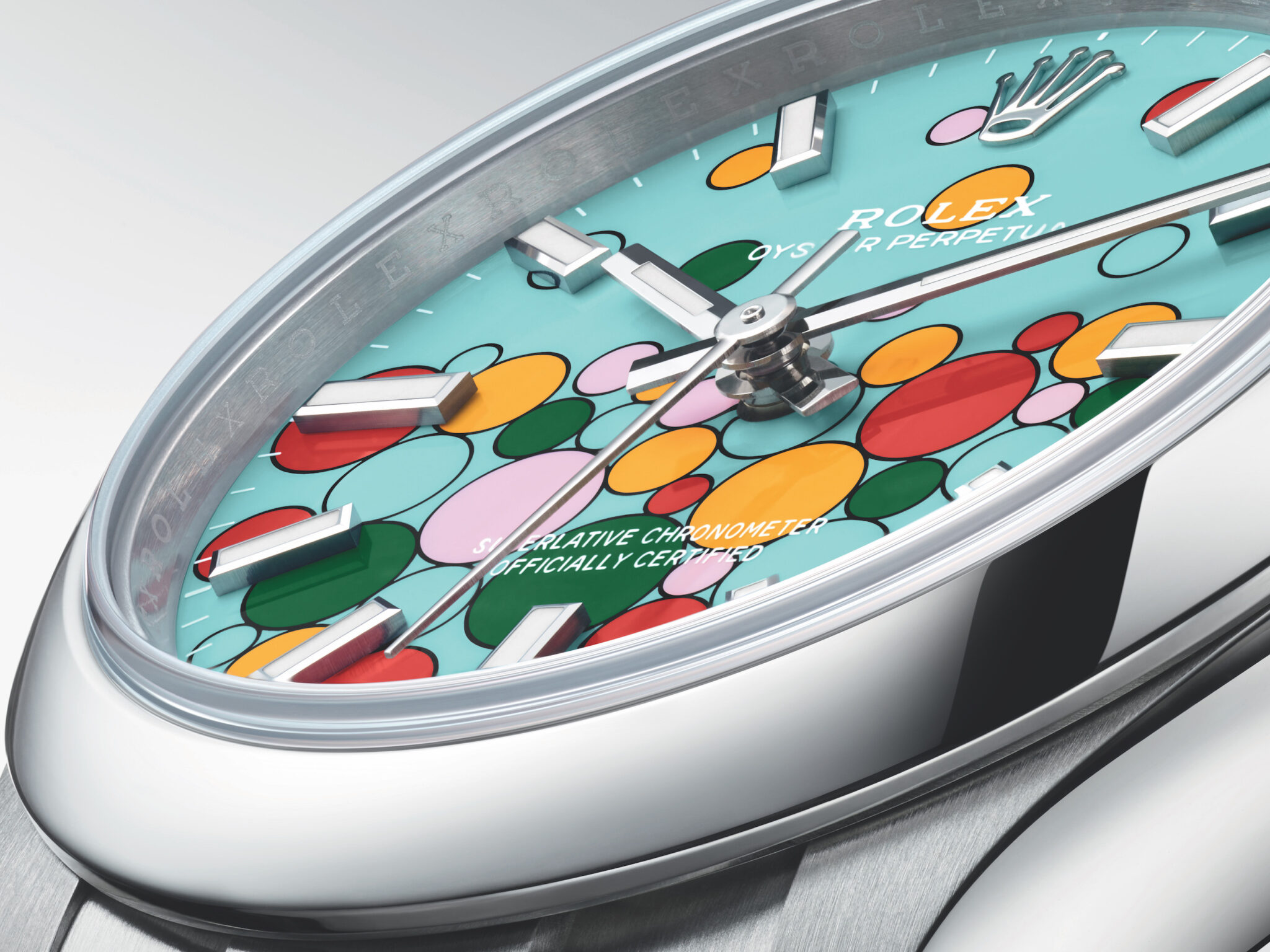 Colorful Rolex Oyster Perpetual Celebration