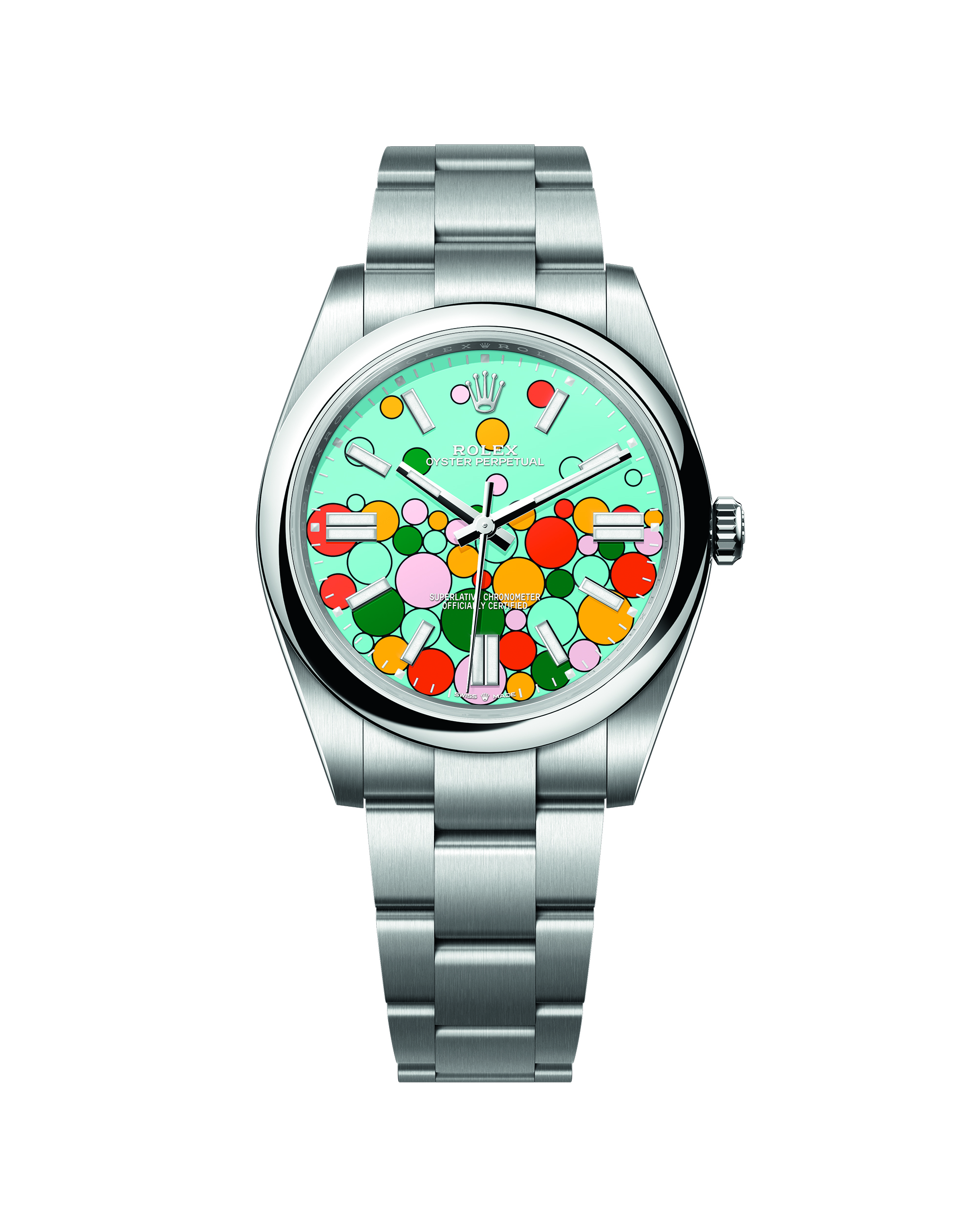Colorful Rolex Oyster Perpetual Celebration