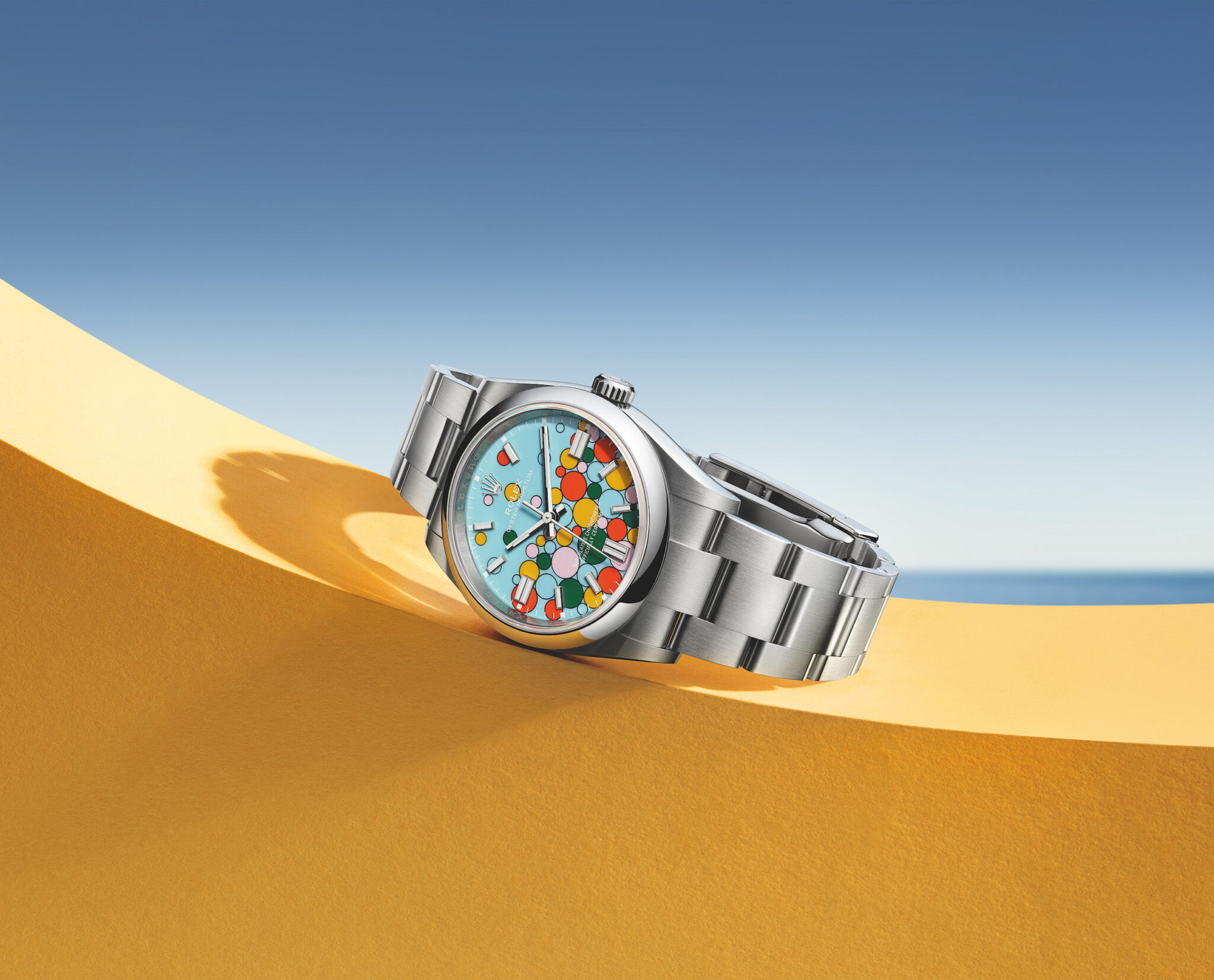 Colorful Rolex Oyster Perpetual Celebration