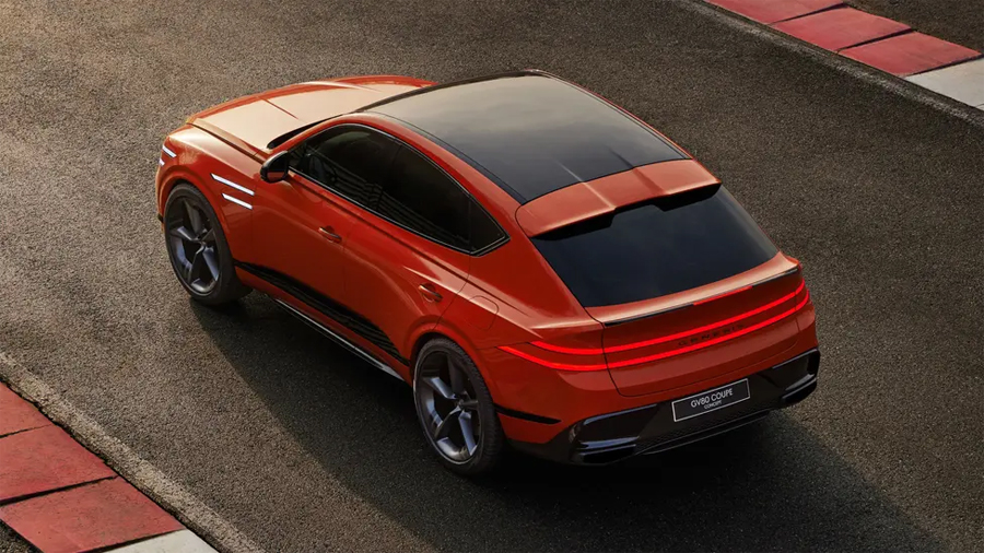 Genesis Unveils Sporty Fastback GV80 Coupe Concept