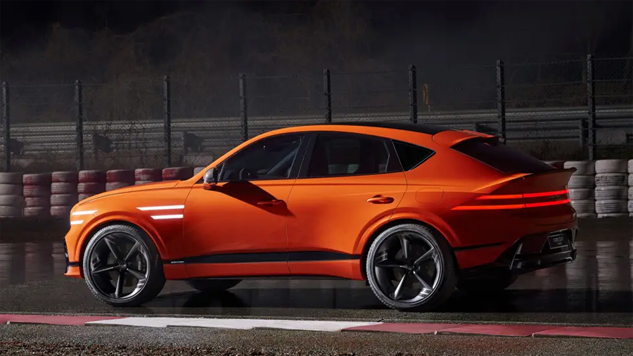 Genesis Unveils Sporty Fastback GV80 Coupe Concept