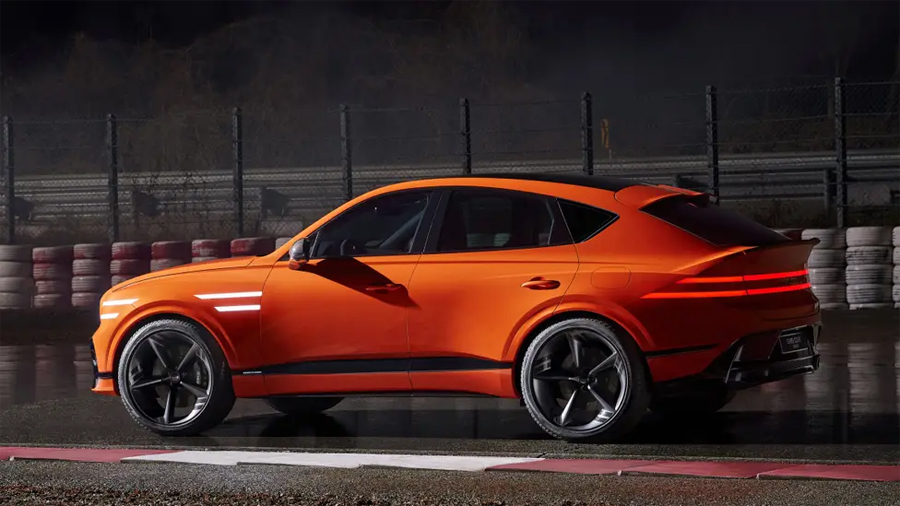 Genesis Unveils Sporty Fastback GV80 Coupe Concept