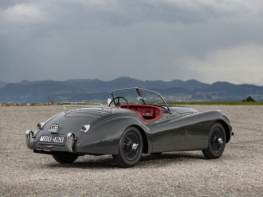 Clark Gable's Iconic 1952 Jaguar XK120 Heads to Auction in Cernobbio, Italy