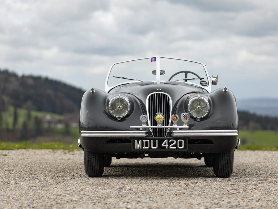 Clark Gable's Iconic 1952 Jaguar XK120 Heads to Auction in Cernobbio, Italy