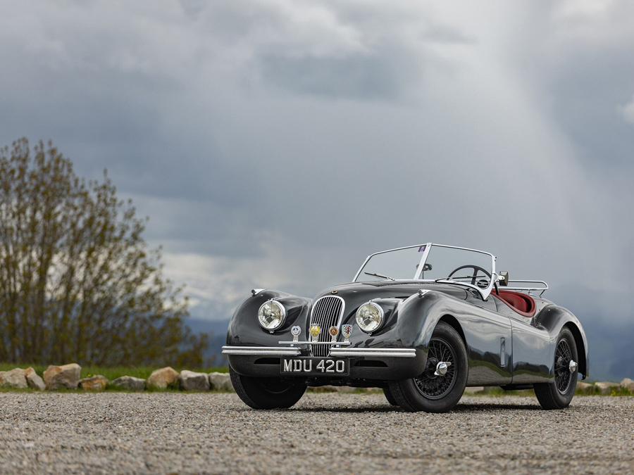 Clark Gable's Iconic 1952 Jaguar XK120 Heads to Auction in Cernobbio, Italy