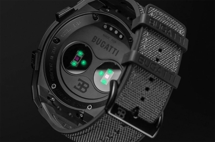 Jam tangan pintar Bugatti Ceramic Titanium Edition