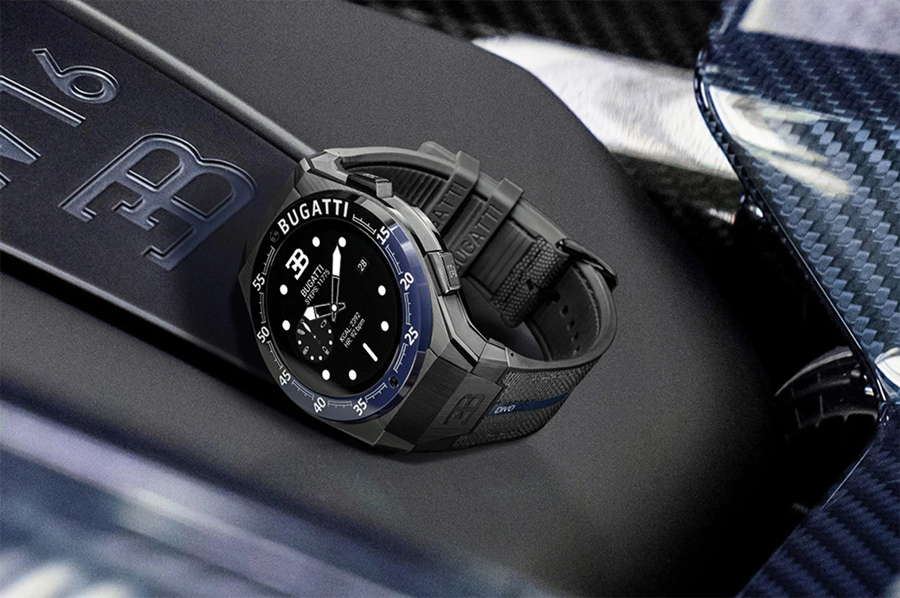 Jam tangan pintar Bugatti Ceramic Titanium Edition