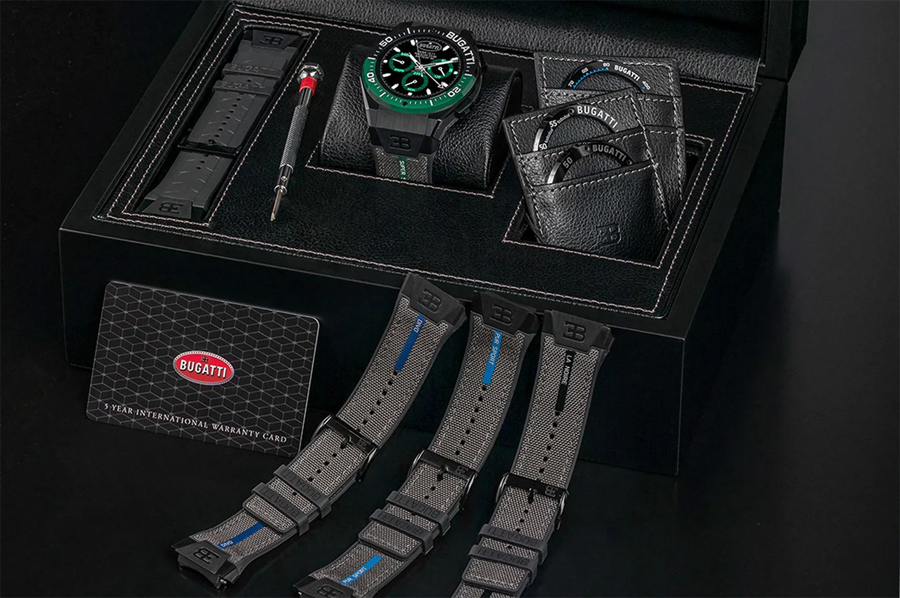 Bugatti Ceramique Titane Edition smartwatch