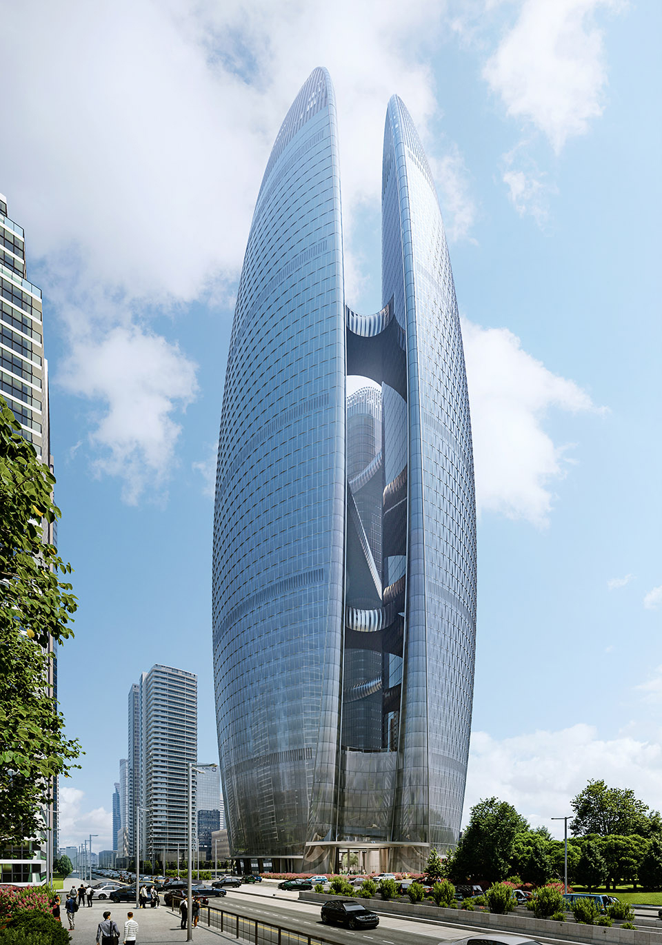 Komunitas Vertikal Inovatif di Wuhan - Pusat Keuangan Taikang