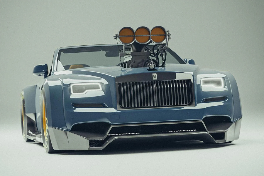 RLolls Royce: A Rolls-Royce Dawn Reimagined as a Muscle Car
