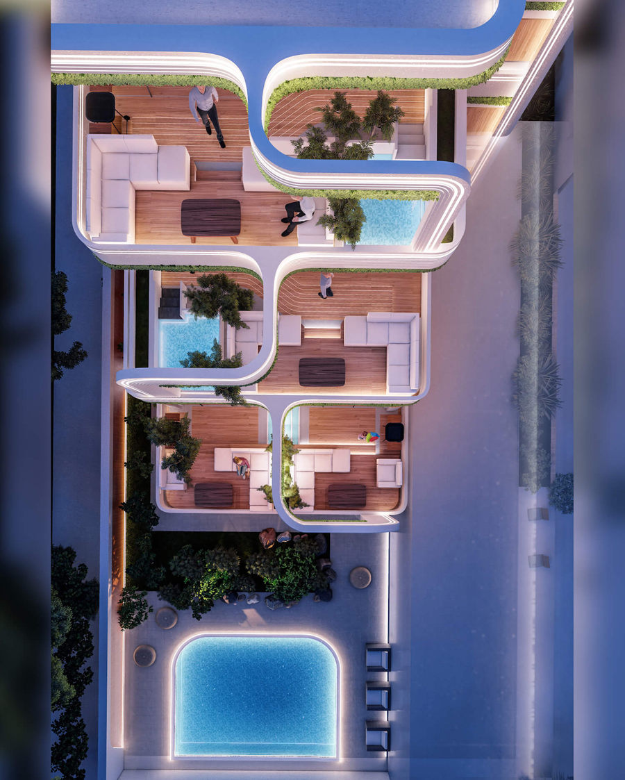 Sea, Serenity, and Luxury: Gravity Studio's Beachfront Apartments in Ghana