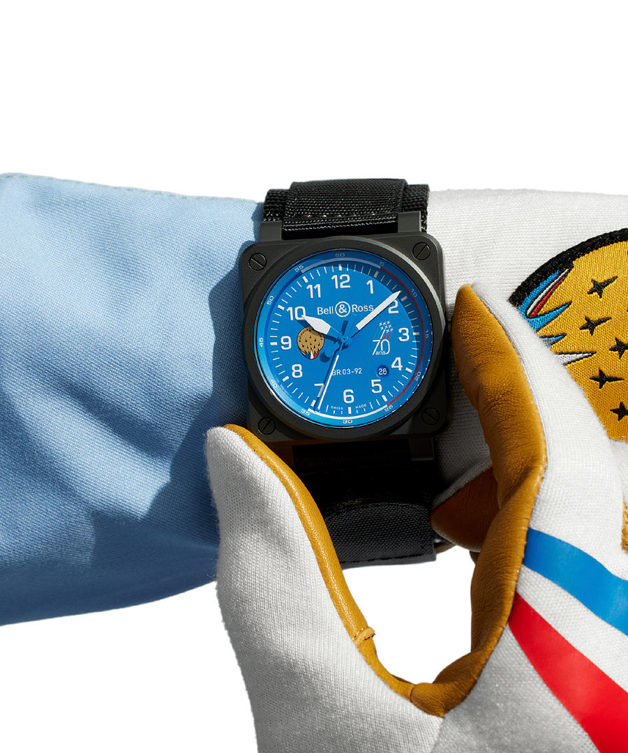 Patrouille de France's 70th Anniversary Celebrated with Limited Edition Bell & Ross Watch