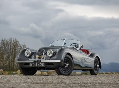 Clark Gable's Iconic 1952 Jaguar XK120 Heads to Auction in Cernobbio, Italy