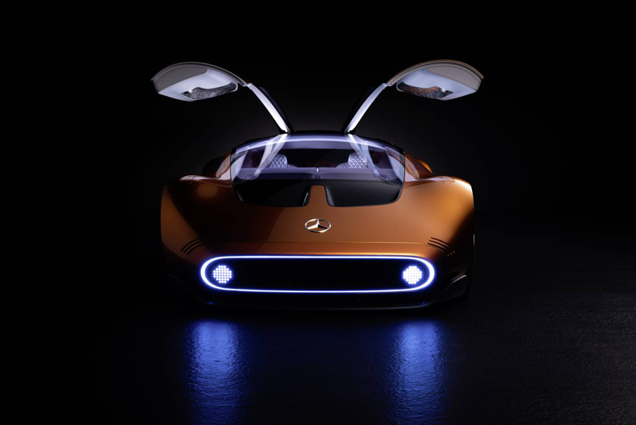 Mercedes-Benz Vision One Eleven Lights the Way for Future Electric Sports Cars